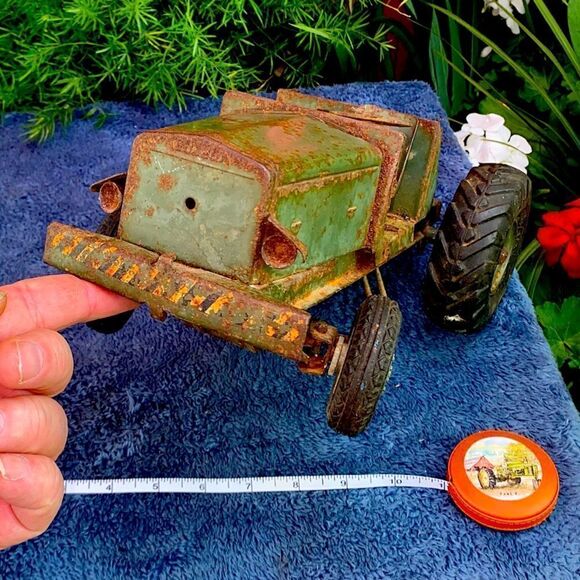 1950’s antique toy earth mover tractor and dump by Euclid Pioneer - Picture 2 of 15